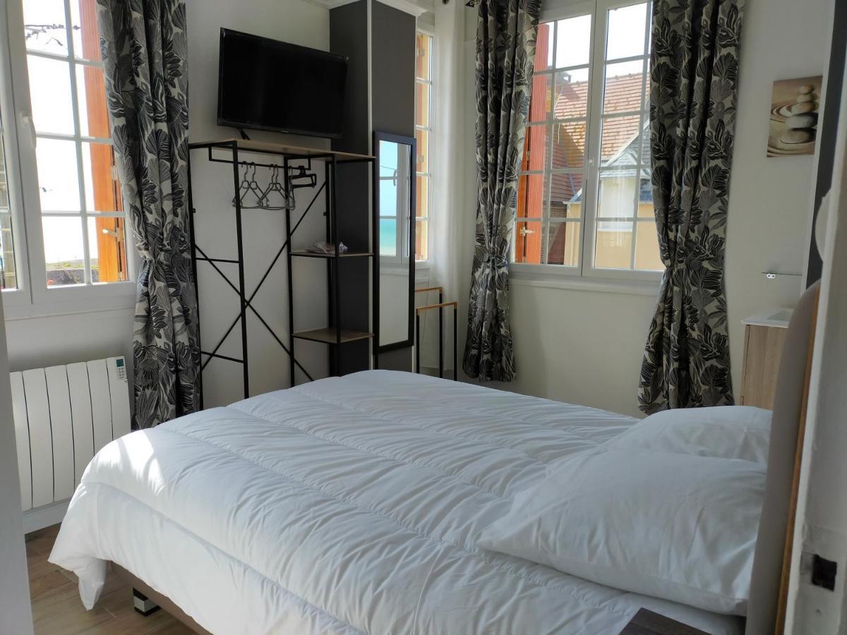 Au Gre Des Marees, Appartement Face A La Mer, Classe 3 Etoiles Ault Buitenkant foto