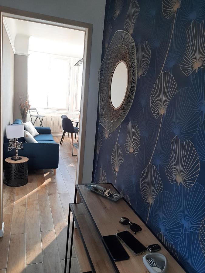 Au Gre Des Marees, Appartement Face A La Mer, Classe 3 Etoiles Ault Buitenkant foto